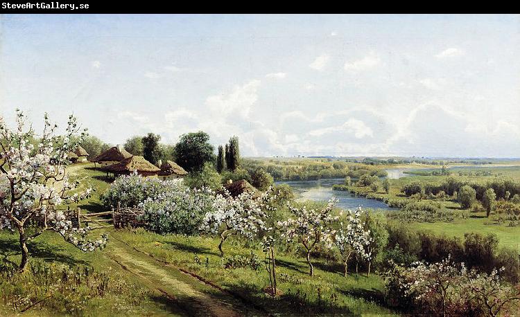 Nikolay Sergeyev Apple blossom. In Little Russia